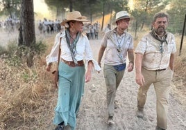 La alcaldesa de Huelva completa su primer camino del Rocío a pie: «Es una experiencia que hay que vivir para comprenderla»