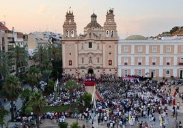 El Rosario Jubilar Rociero de la diócesis, en imágenes