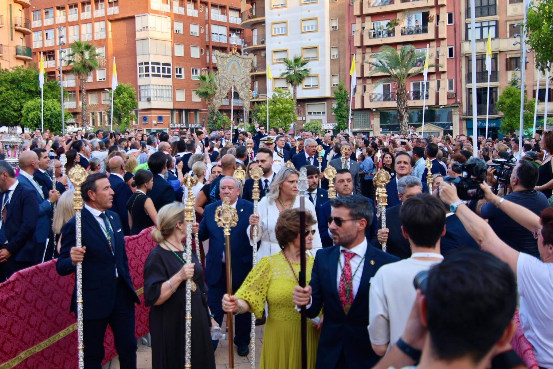 El Rosario Jubilar Rociero de la diócesis, en imágenes