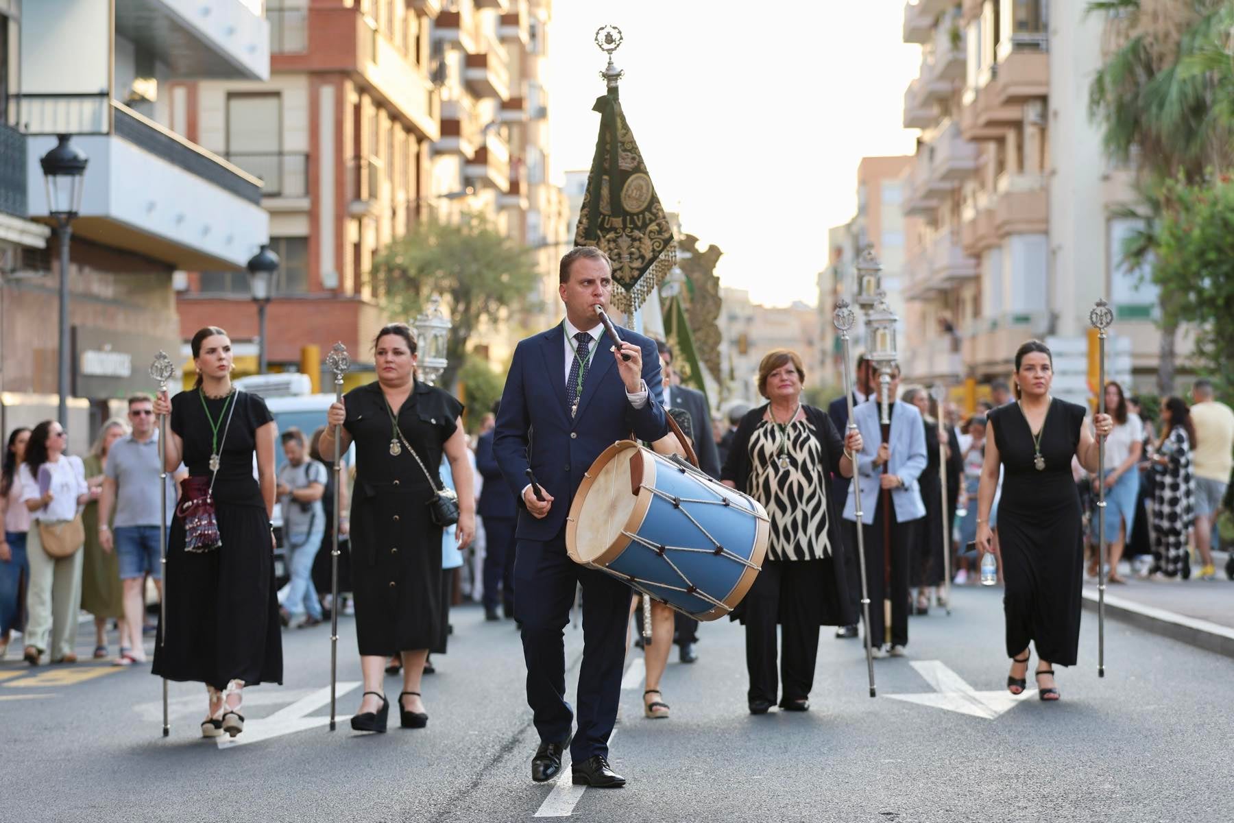 El Rosario Jubilar Rociero de la diócesis, en imágenes