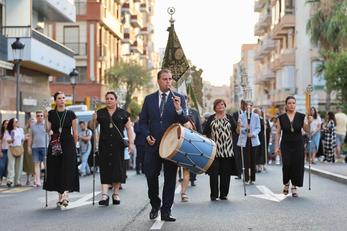 El Rosario Jubilar Rociero de la diócesis, en imágenes