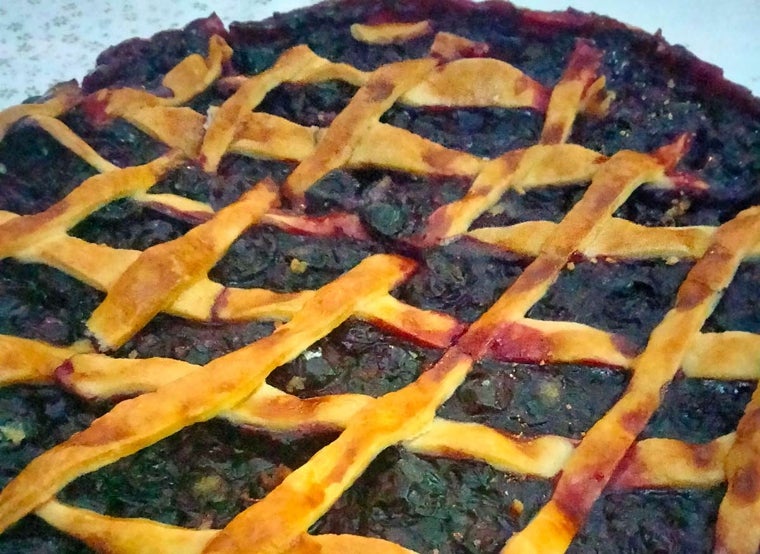La tarta ya elaborada
