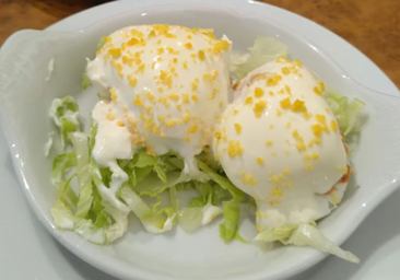 Platos de toda la vida: los mejores huevos rellenos de Huelva se comen en este restaurante