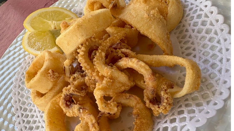 Calamar frito