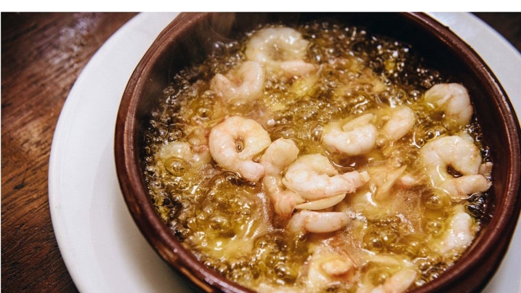Gambas al ajillo