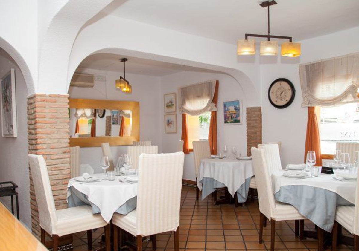 Sala de Casa Luciano en Ayamonte