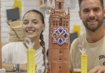 Una onubense se corona como la mejor tiradora de cerveza de Sevilla