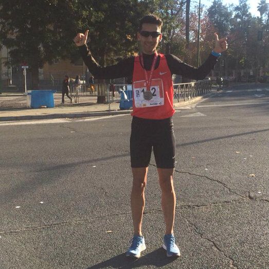 Moisés Antonete, cuarto y primer español en la Media Maratón de Sevilla