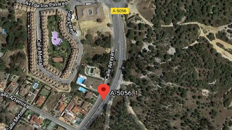 Siete personas, entre ellos dos menores, heridas en un accidente en Lepe