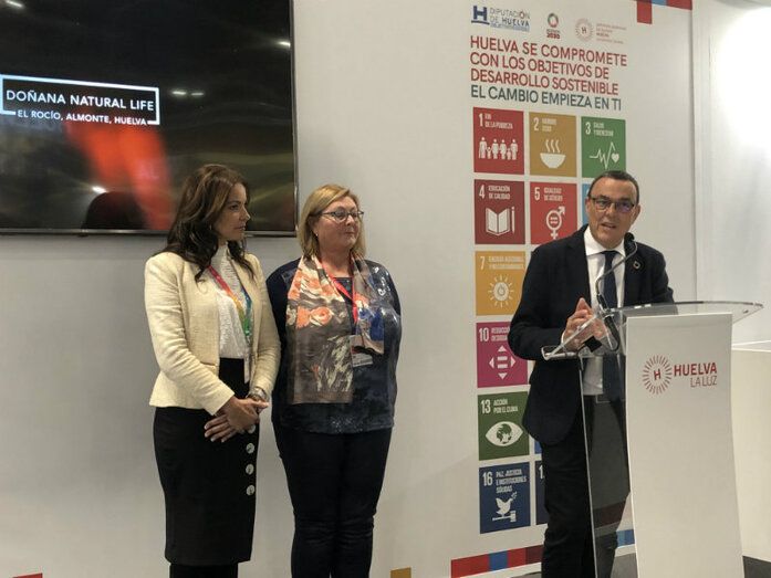 La provincia de Huelva ratifica en Fitur su fortaleza como uno de los destinos de naturaleza más espectaculares del mundo