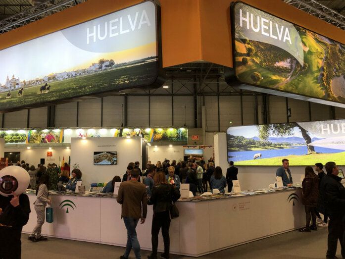 La provincia de Huelva ratifica en Fitur su fortaleza como uno de los destinos de naturaleza más espectaculares del mundo