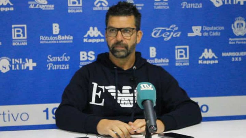 Tito García Sanjuán: 'El Recre salió anímicamente muy reforzado del partido de Copa'