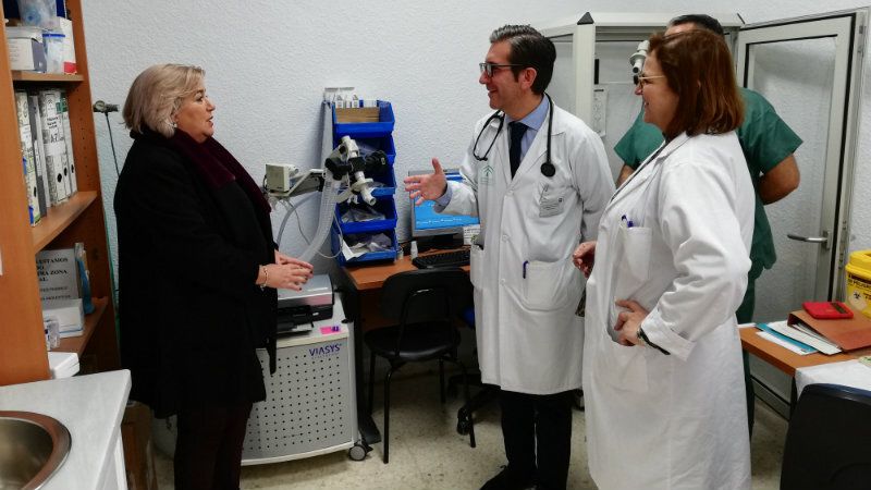 El Hospital Infanta Elena mejora su área de Neumología con una nueva consulta