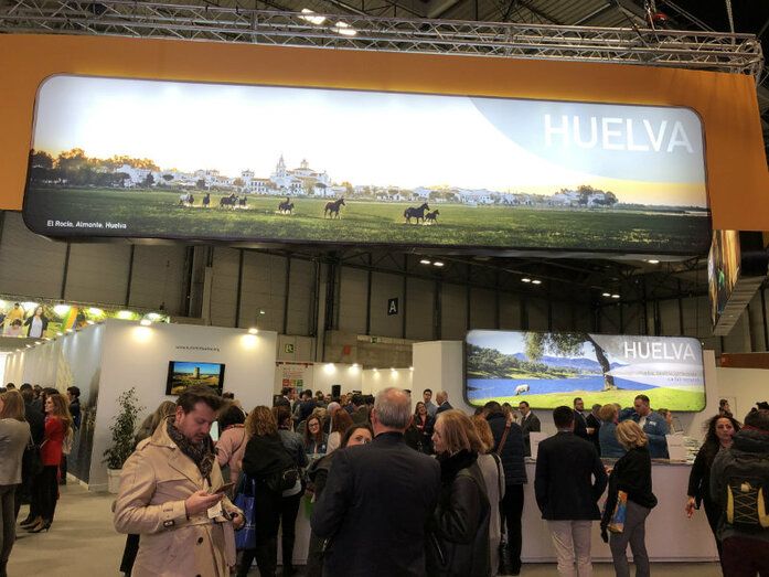 Huelva comienza a desplegar en Fitur todos sus atractivos turísticos