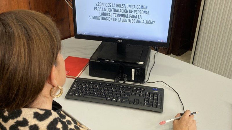 La Bolsa Única Común de contratación de personal laboral temporal de la Junta ya ha registrado más de 43.000 solicitudes