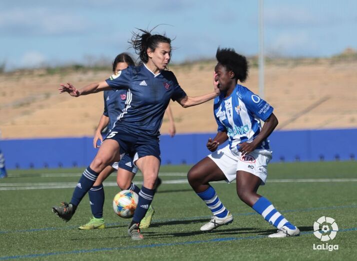 El Sporting Huelva, un flan en defensa (1-3)