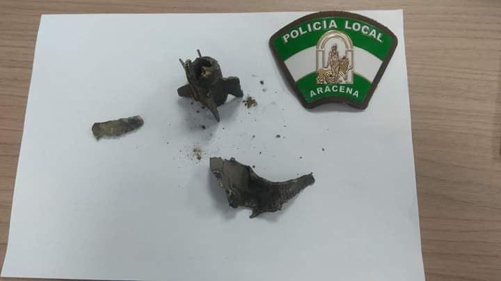 Hallan un proyectil explosivo en una zona de trastero del barrio de San Roque en Aracena