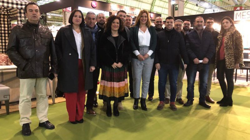 El mueble de Valverde del Camino desembarca en la VII Feria sectorial de Zaragoza