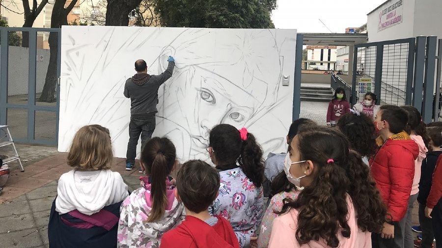 Nuevo retrato de identidad y valores de Man o Matic en el CEIP Doce de Octubre