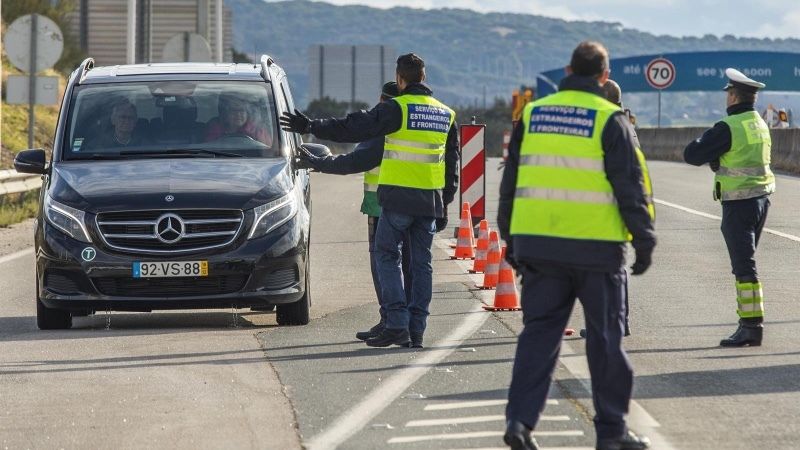 La frontera con Portugal queda cerrada como mínimo durante las próximas dos semanas