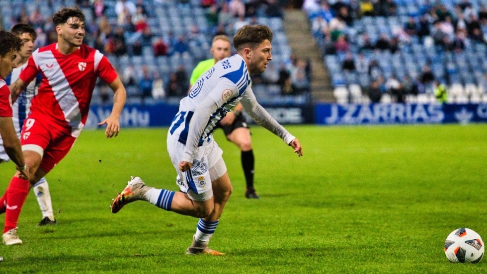Enric Martínez se marcha del Recre sin que realmente se sepa si es o no un buen futbolista