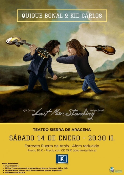 Concierto de Quique Bonald & Kid Carlos, en el Teatro Sierra de Aracena