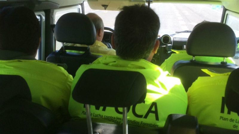 Estabilizado el incendio forestal de El Negrillo