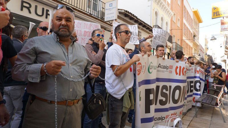 Nueva protesta penitenciaria a las puertas de la Subdelegación