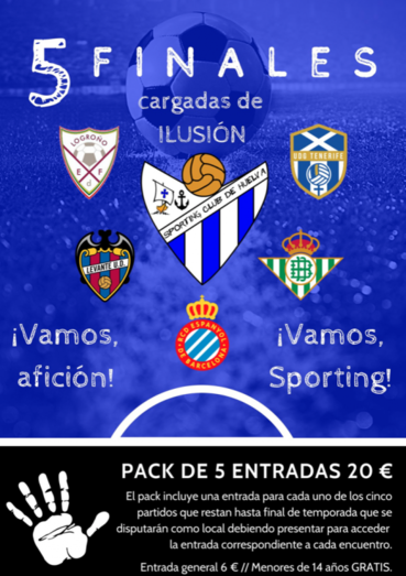 El Sporting lanza por 20 € el 'Pack 5 finales' para ver los últimos cinco partidos de la temporada