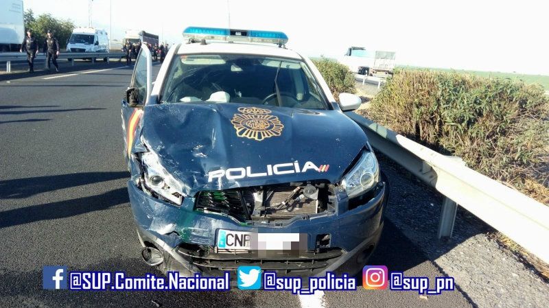 El detenido por darse a la fuga y herir a dos agentes en la A-49 dio negativo en los controles de alcohol y drogas