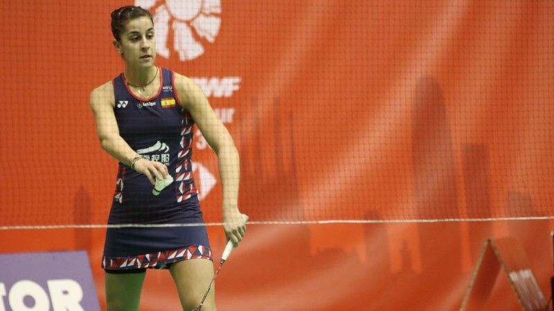 Paseo triunfal de Carolina Marín en su debut en el Masters de Barcelona