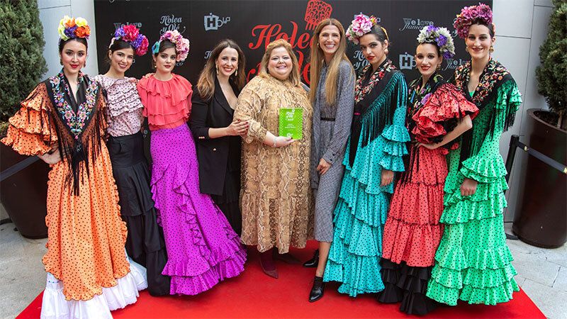 La propuesta de Rocío Domínguez gana el concurso de noveles de la pasarela flamenca ‘Holea y Olé’ 