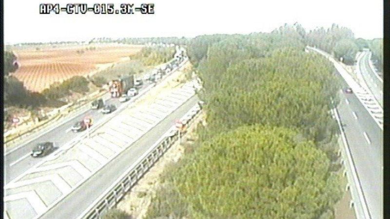 Retenciones en la salida de Sevilla a Huelva y en Ayamonte sentido Portugal