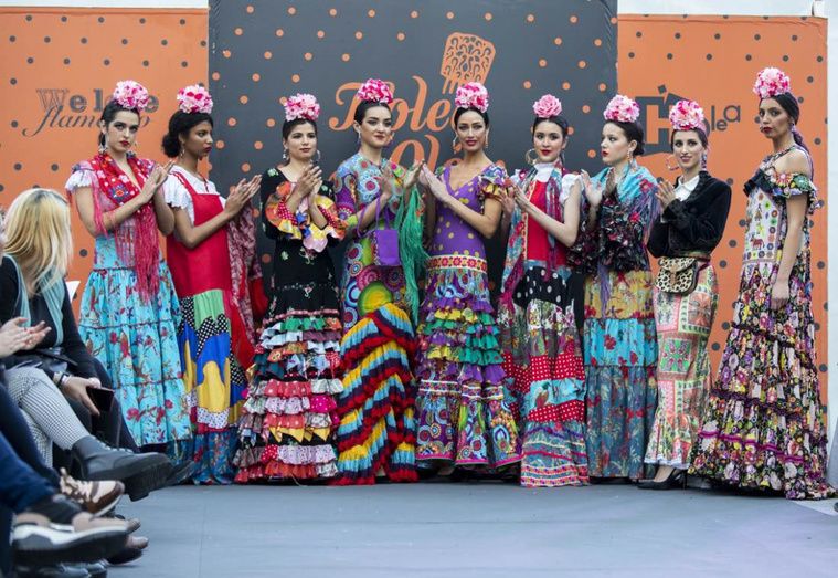 Variedad y personalidad cierran la cuarta edición de pasarela flamenca ‘Holea y Olé’
