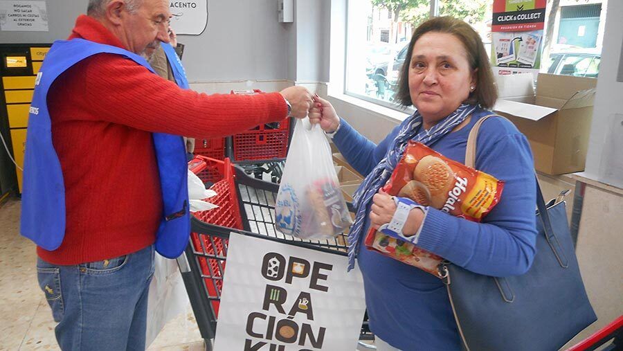 Comienza la recogida de alimentos de la ‘II Carreta Solidaria’ de Emigrantes