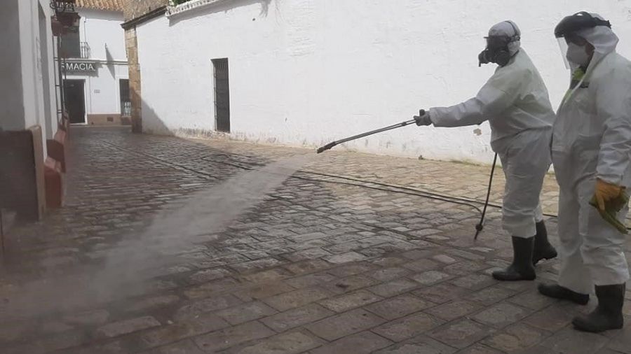 Ecologistas en Acción pide que se dejen de fumigar las calles porque no tiene efecto contra el Covid y es nocivo para la salud
