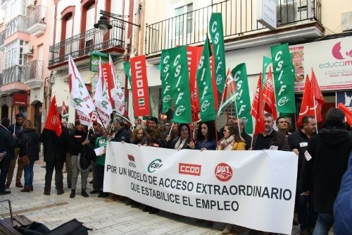 CSIF se manifiesta el 14 de febrero por la 'dignificación de la labor docente'