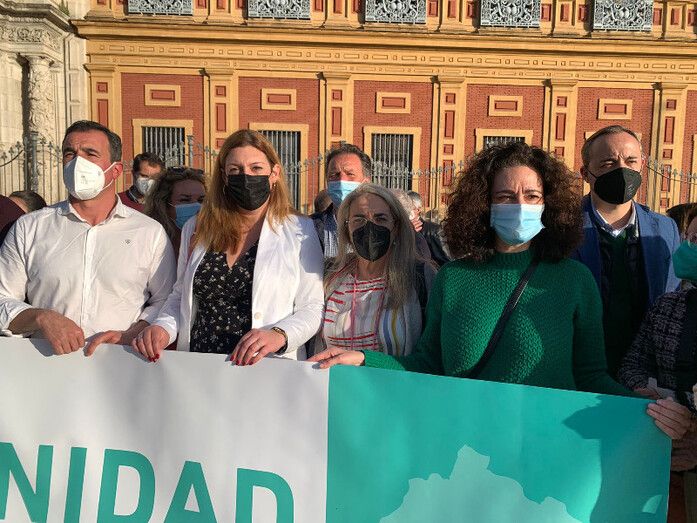 Alcaldes socialistas reclaman en Sevilla una sanidad pública 'digna y con los recursos necesarios'