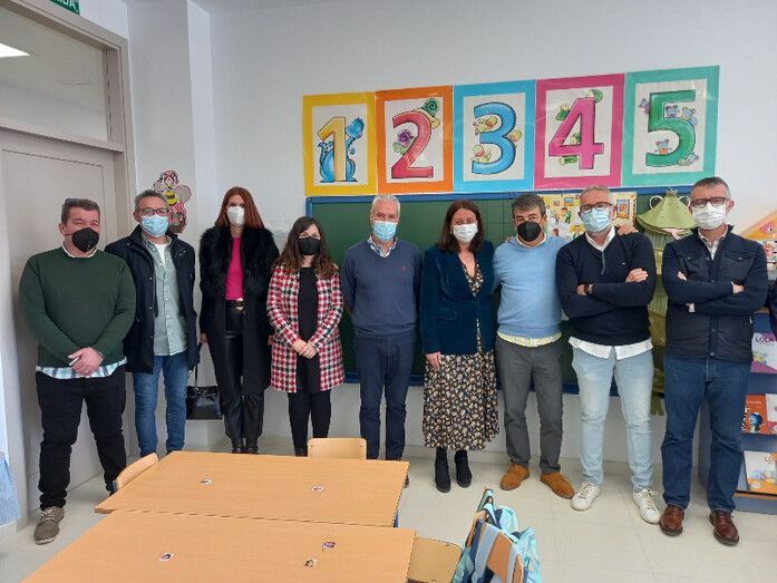 El CEIP San Walabonso estrena aulario de Infantil tras una inversión de más de 1,3 millones