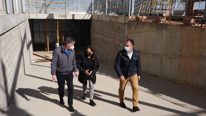 El nuevo almacén municipal de Palos de la Frontera toma forma