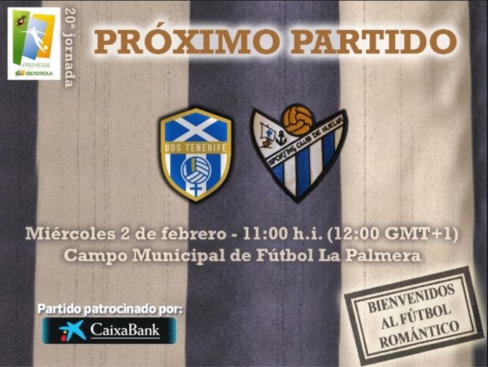 El Sporting Huelva y el difícil reto de despegarse del descenso en Tenerife