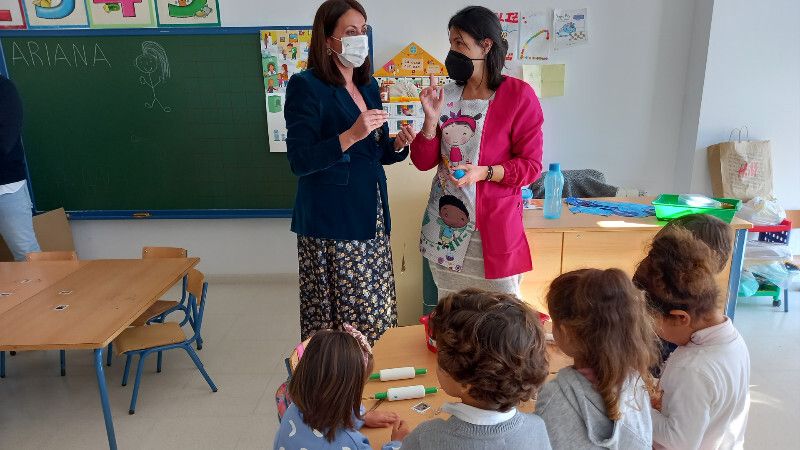 El CEIP San Walabonso estrena aulario de Infantil tras una inversión de más de 1,3 millones