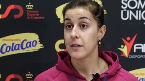 Carolina Marín: 'Ya estoy al final de mi carrera y lo más importante es la salud'