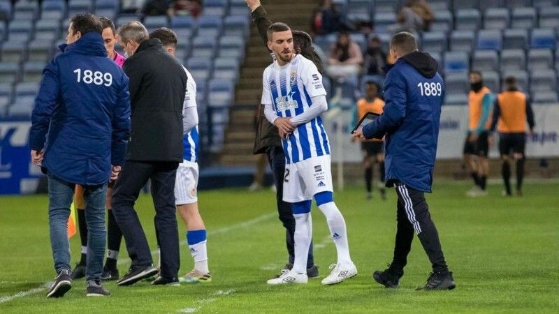 Miguel Cancelo, única baja confirmada para el partido frente al Xerez CD