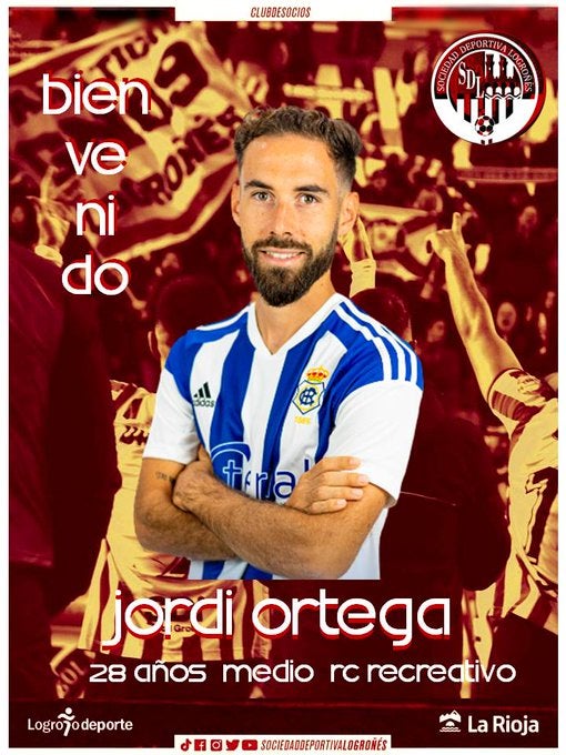 Bofetada sin mano de Jordi Ortega al Recre: ficha por un gallito de la Primera Federación