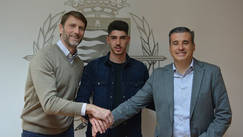 Waldo sigue los pasos de Antonio Domínguez y el Valladolid le hace contrato de profesional