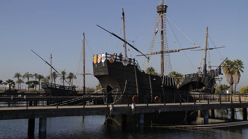 El Muelle de las Carabelas abre este viernes sus puertas para conmemorar el 15 de marzo