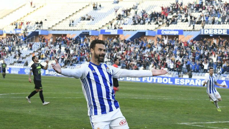 El Recre rescinde el contrato de Chico Díaz por sus 'problemas físicos' y buscará un delantero en el mercado