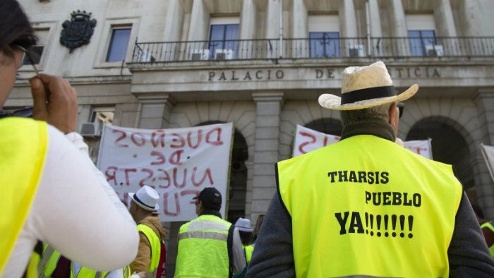 El alcalde de Tharsis afirma que no se 'resignarán' en la defensa de la segregación