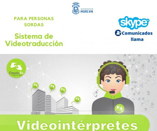 El Ayuntamiento de Huelva pone en marcha un sistema de videotraducción para garantizar la atención a las personas sordas